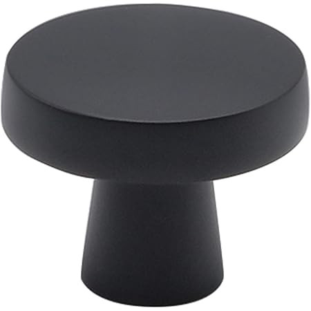 5 Pack goldenwarm Modern Cabinet Knobs Flat Black Cabinet Door Knobs - LS5310BK Decorative Kitche... | Amazon (US)