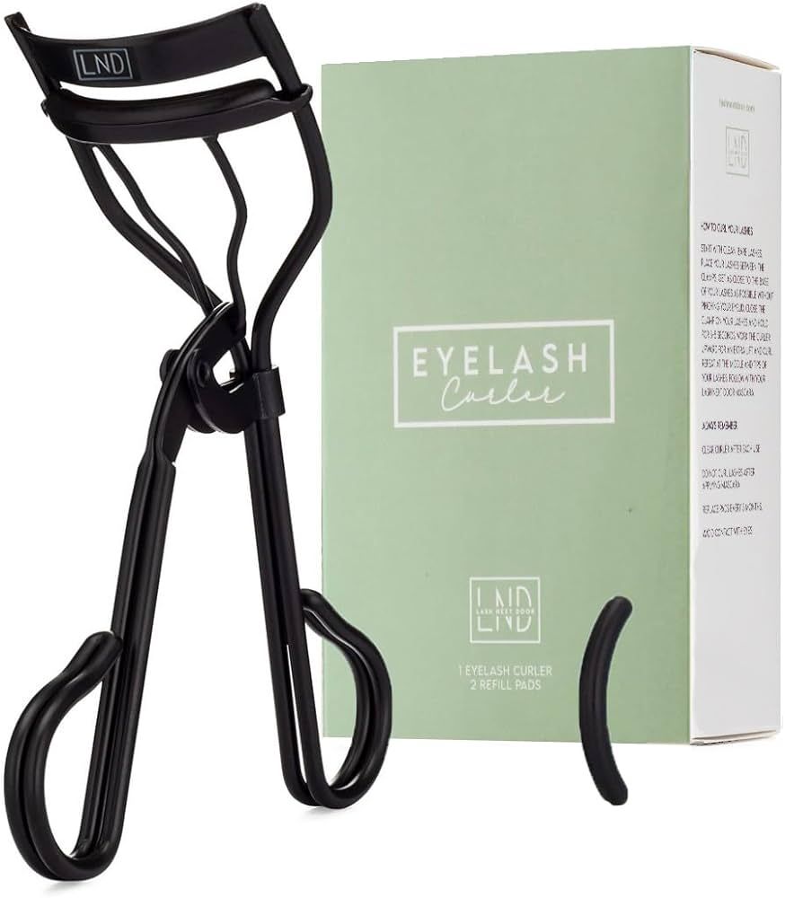 Lash Next Door Professional Eyelash Curler - Instant Long Lasting Curl, Lifts & Shapes - No Pinch... | Amazon (US)