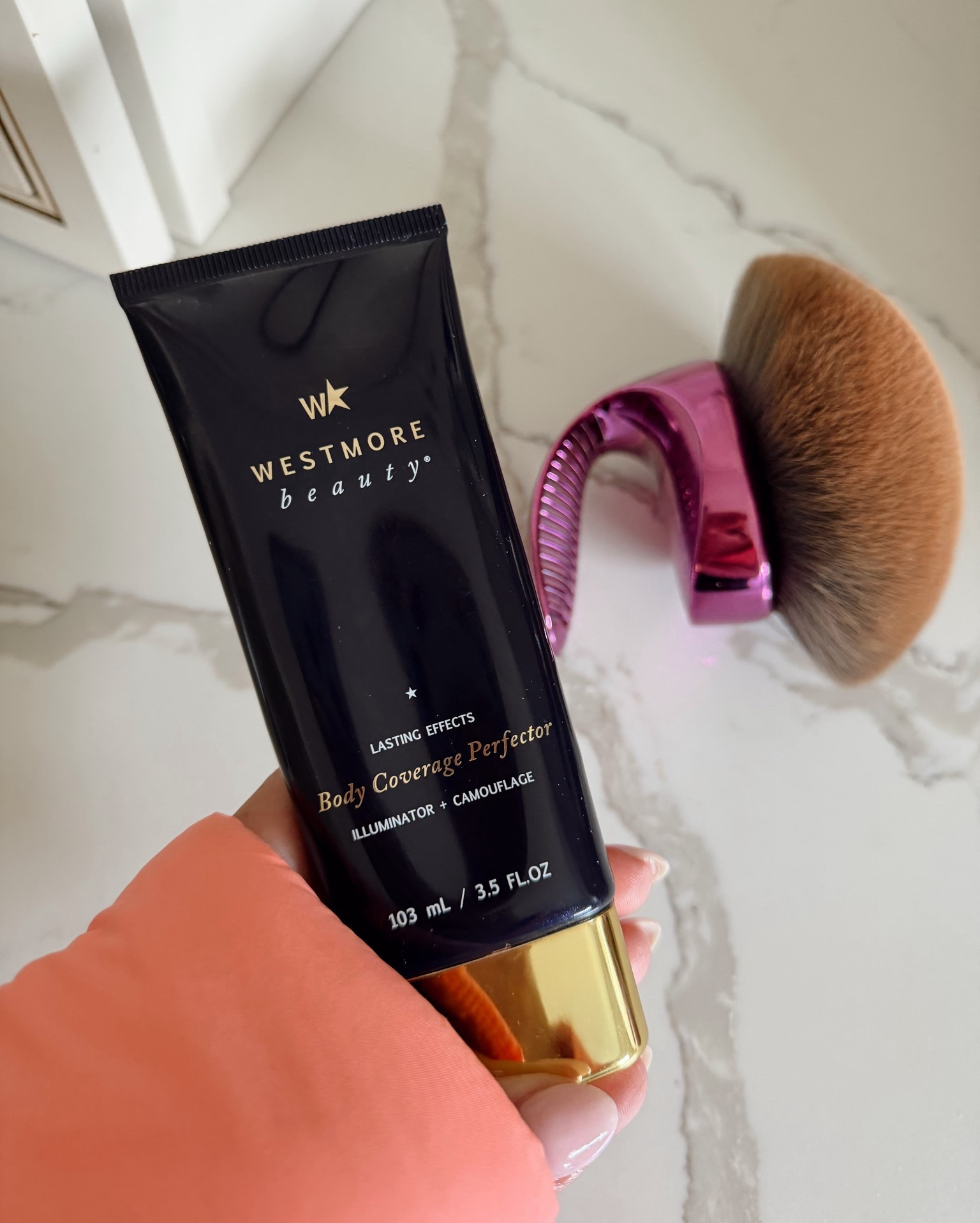 Leg glow you NEED 🤍✨
This body perfecter blurs spots, veins, freckles and gives a natural or bronze glow. Waterproof, no transfer, makes legs look 20 again 🙌🏼!! OBSESSED & the brush is key! Not sponsored




Amazon beauty, leg makeup, body makeup, body glow, summer legs, vacation beauty, resort wear ready 

#LTKBeauty #LTKOver40 #LTKSeasonal