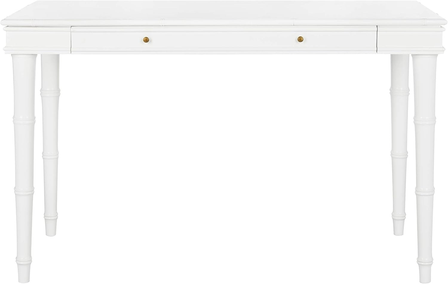 Safavieh Home Office Noely Modern Coastal White 1-drawer Writing Desk | Amazon (US)