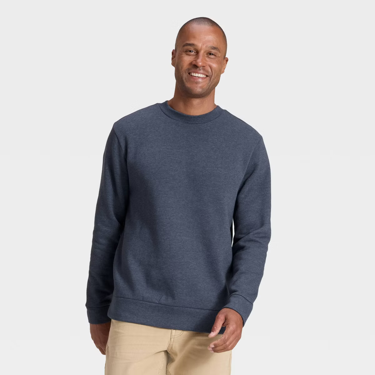 Men's Every Wear Fleece Crewneck Sweatshirt - Goodfellow & Co™ | Target