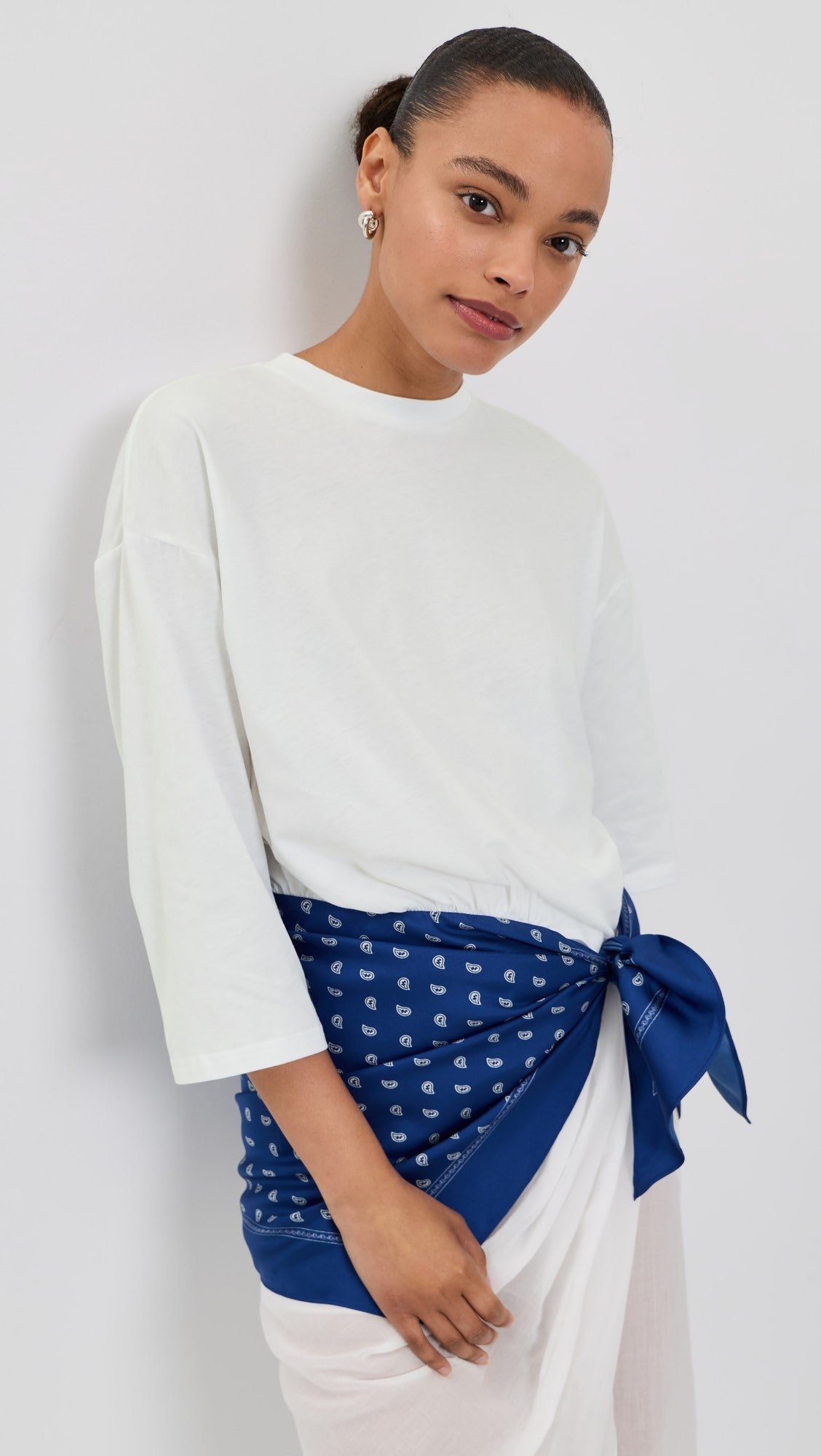 Bandana Scarf Pareo Tee | Shopbop