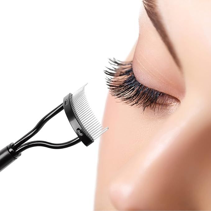 Eyelash Comb Curler Docolor Eyelashes Separator Curler Makeup Mascara Applicator Eyelash Definer ... | Amazon (US)