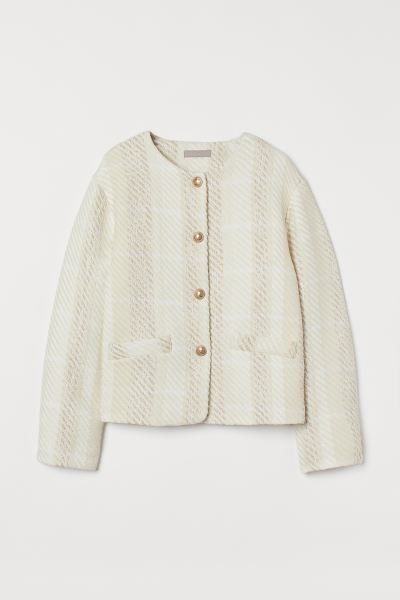 Fall Outfits | Work Outfit | Boucle Jacket | H&M (US + CA)