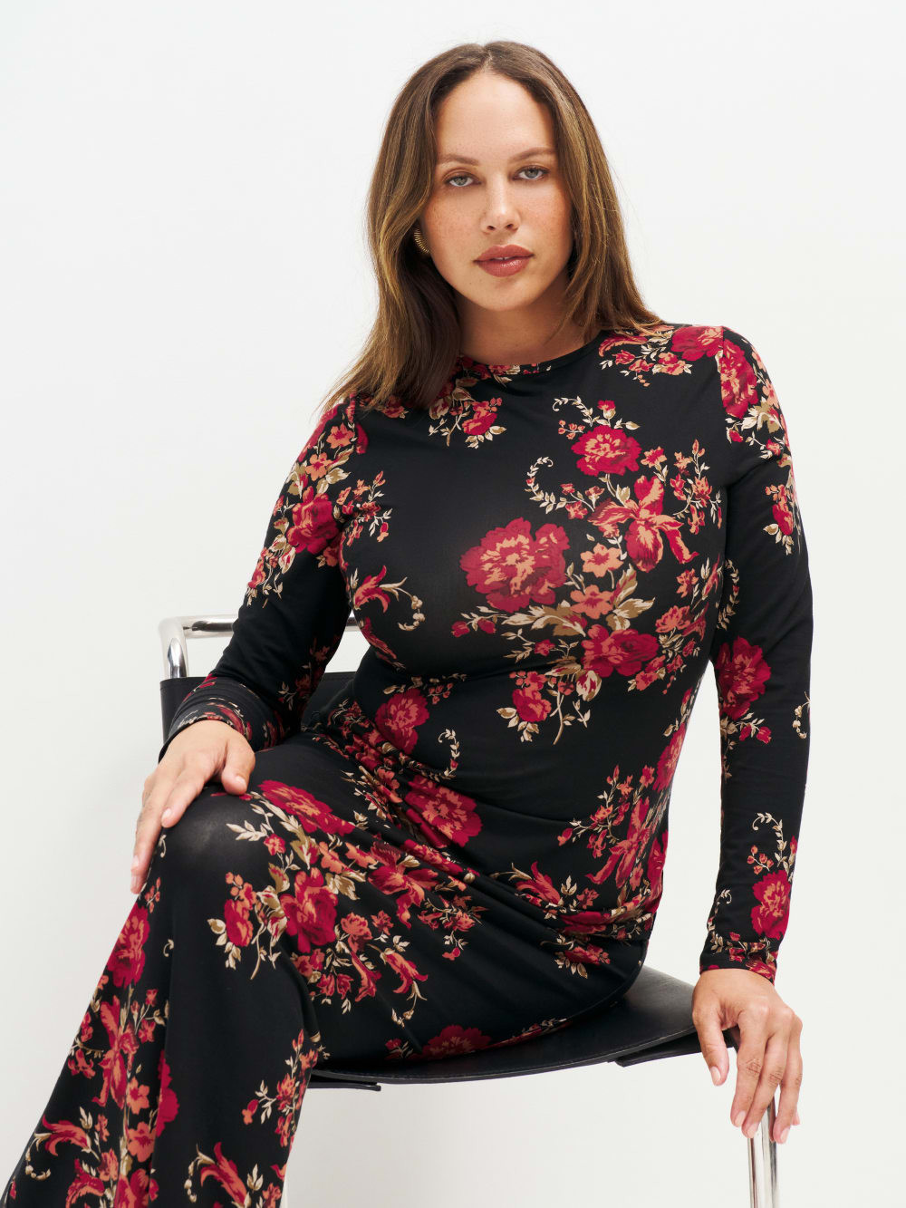 Tommie Knit Dress Es | Reformation (Global)