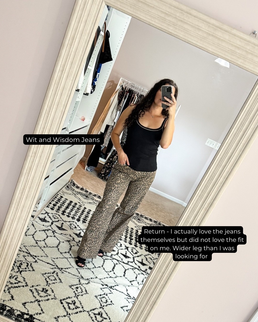 Everything I picked up from the #nsale. Leopard jeans. Wearing size 4

#LTKStyleTip #LTKFindsUnder100 #LTKSaleAlert