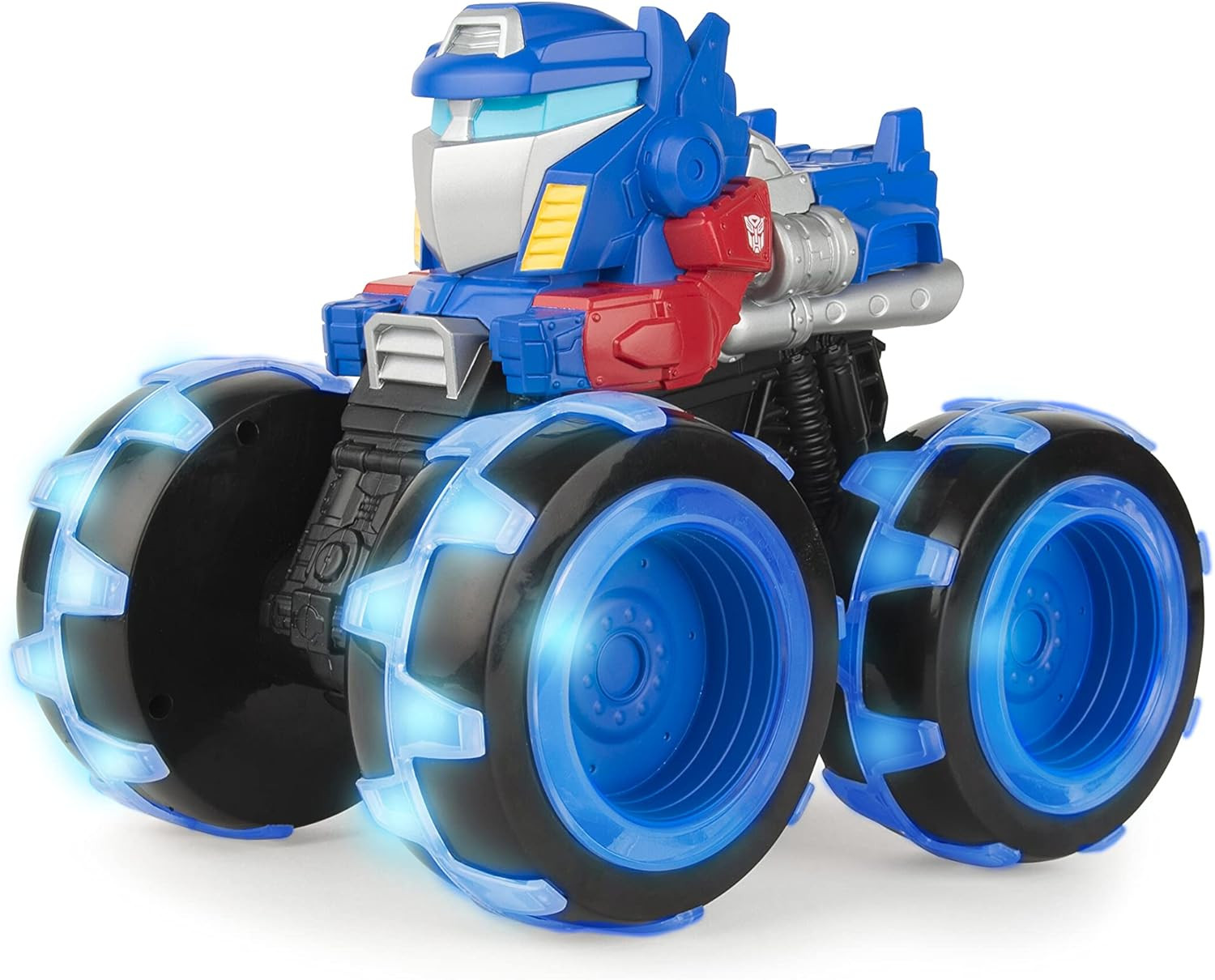 Transformers Optimus Prime Monster Treads – Monster Trucks with Light Up Wheels – Transformer... | Amazon (US)