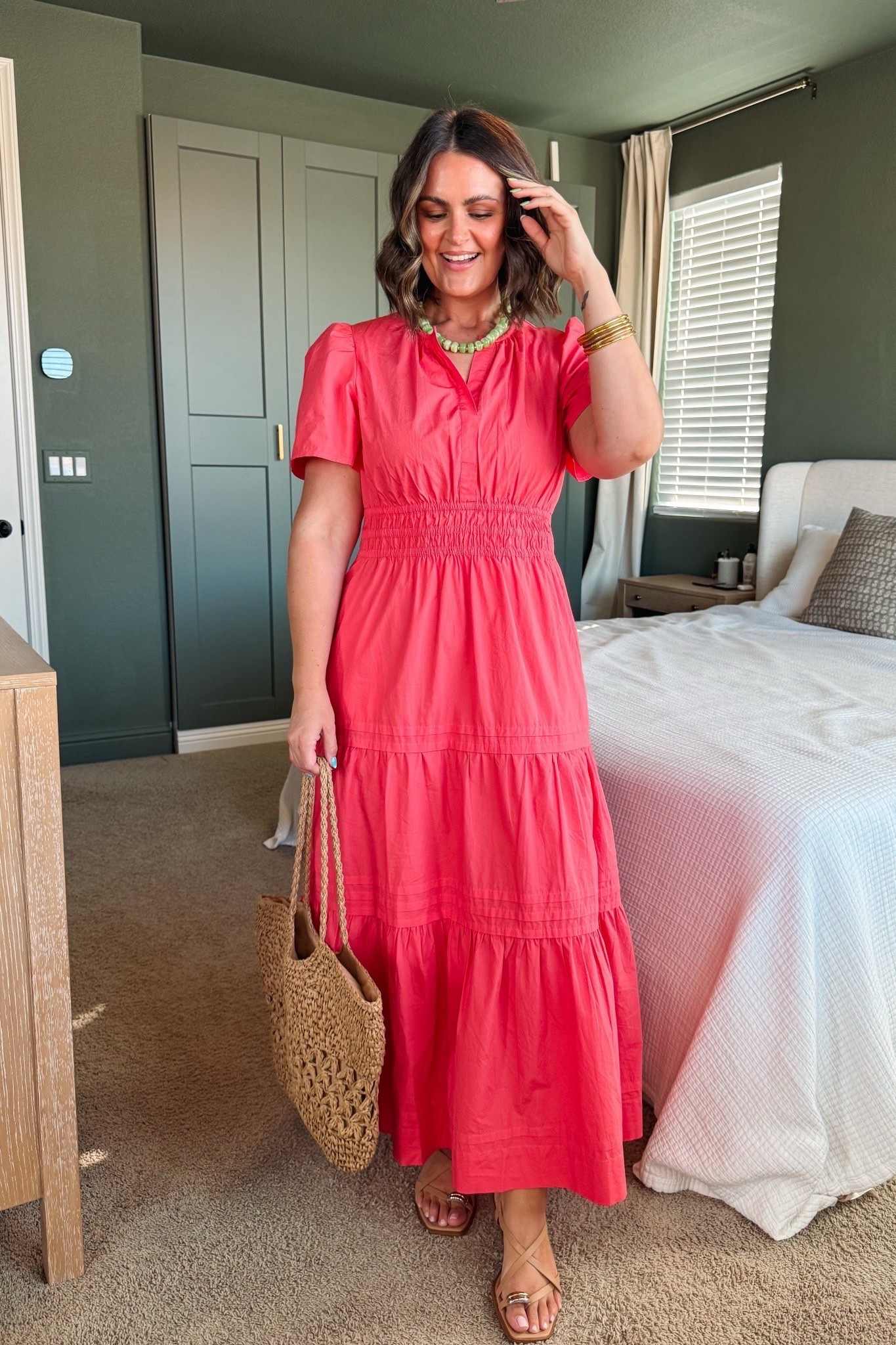 The perfect spring dress! Vacation, date night, work dress, graduation party, Mother’s Day.. you’ll wear it all the time!
I wear a size large 💕
Bra, large
Anti-Chaf shorts, xl
Sandals, true size 10

Size 12, midsize, spring dress, spring outfit, graduation party dress

#LTKMidsize #LTKootd #LTKSeasonal