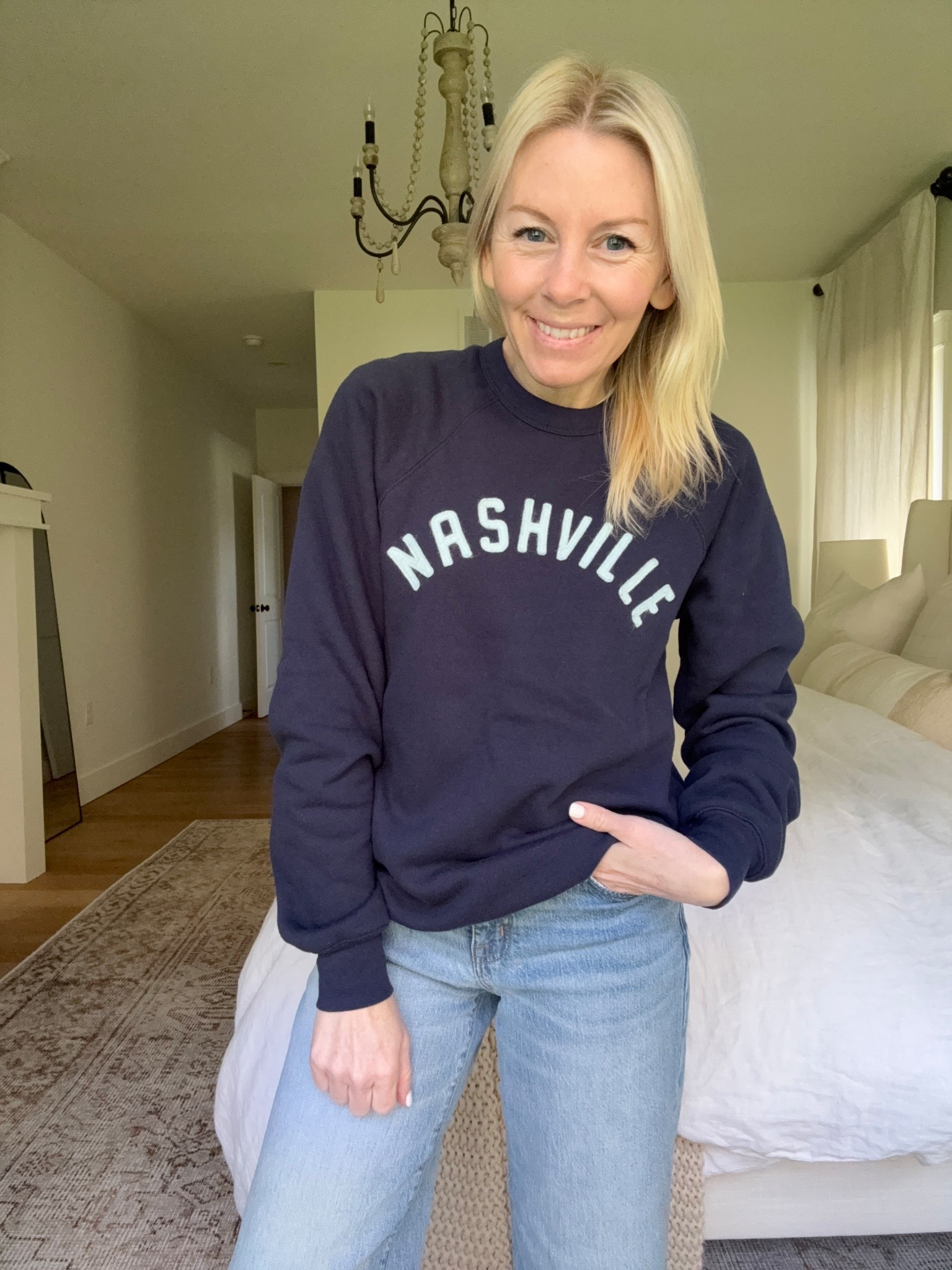 Love the custom sweatshirt representing my hometown! Comes in so many color choices and designs! Great gift too! 

#LTKootd