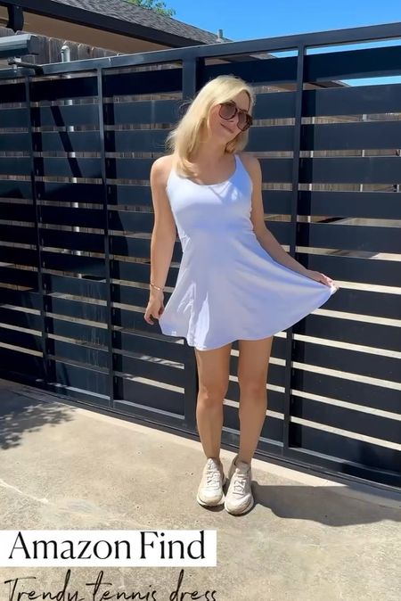White tennis dress
Dress
Nike sneakers 

Summer outfit 
Summer dress 
Vacation outfit
Vacation dress
Date night outfit
#Itkseasonal
#Itkover40
#Itku
#ltkfitness
#LTKVideo #LTKShoeCrush #LTKFindsUnder50