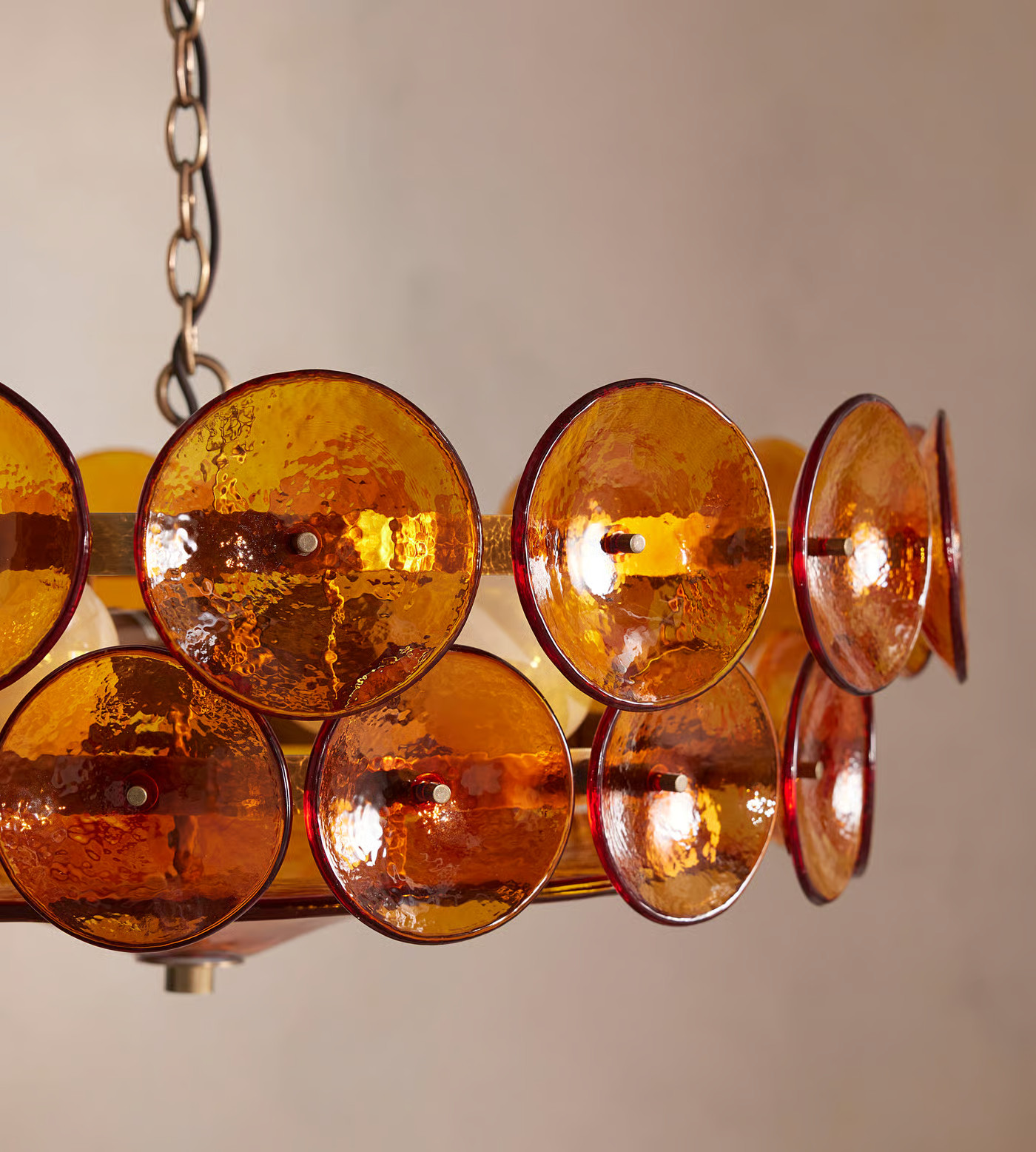 Lorenzo Chandelier, Amber | Soho Home Ltd
