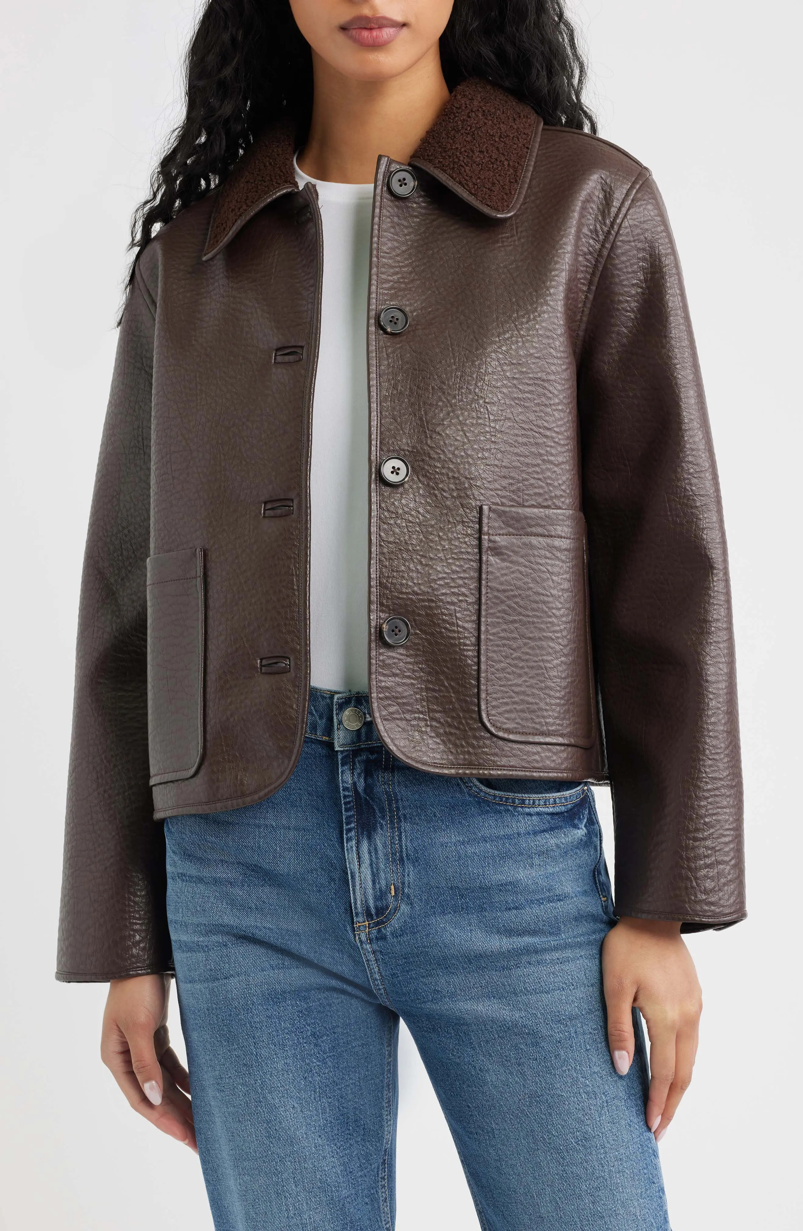 Terra Faux Shearling Jacket | Nordstrom