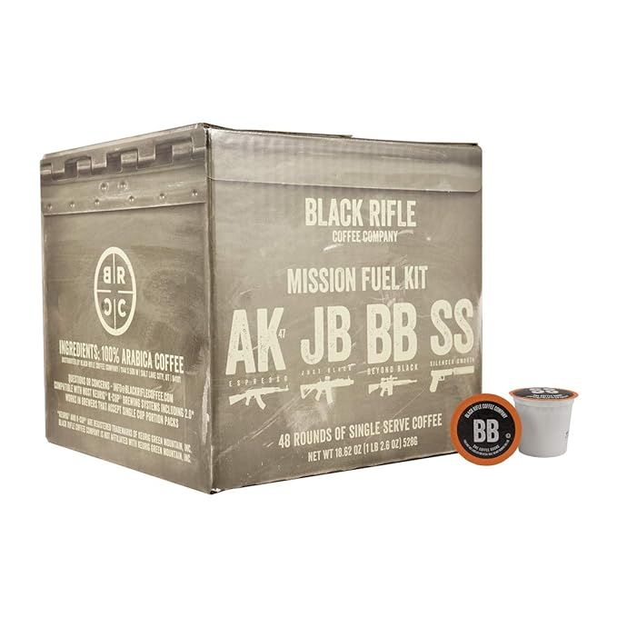 Black Rifle Coffee Supply Drop Variety Pack (48 Count of Pods) Contains a Mix of Silencer Smooth ... | Amazon (US)