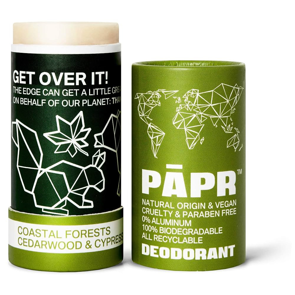 PAPR - Nature Powered, Clinically Proven, All Natural Deodorant in Zero Waste Paper Packaging (Co... | Amazon (US)