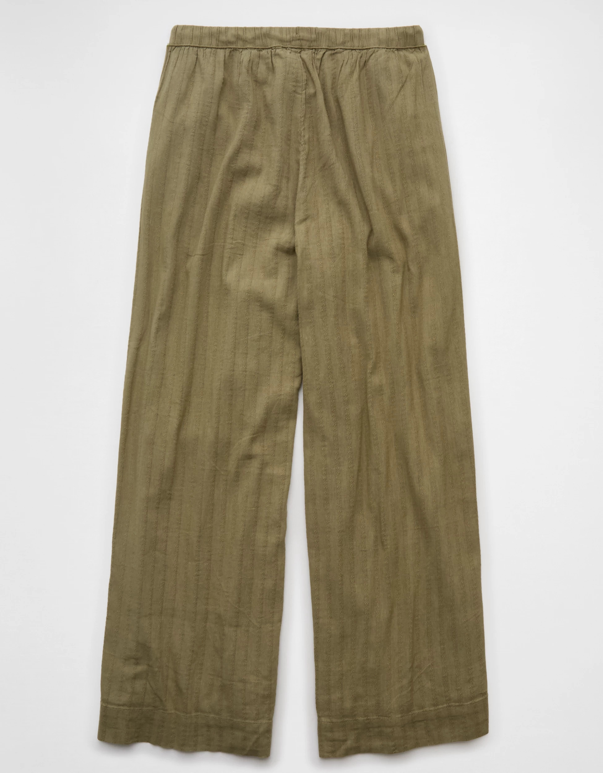 AE High-Waisted Wide-Leg Textured Pant | American Eagle Outfitters (US & CA)