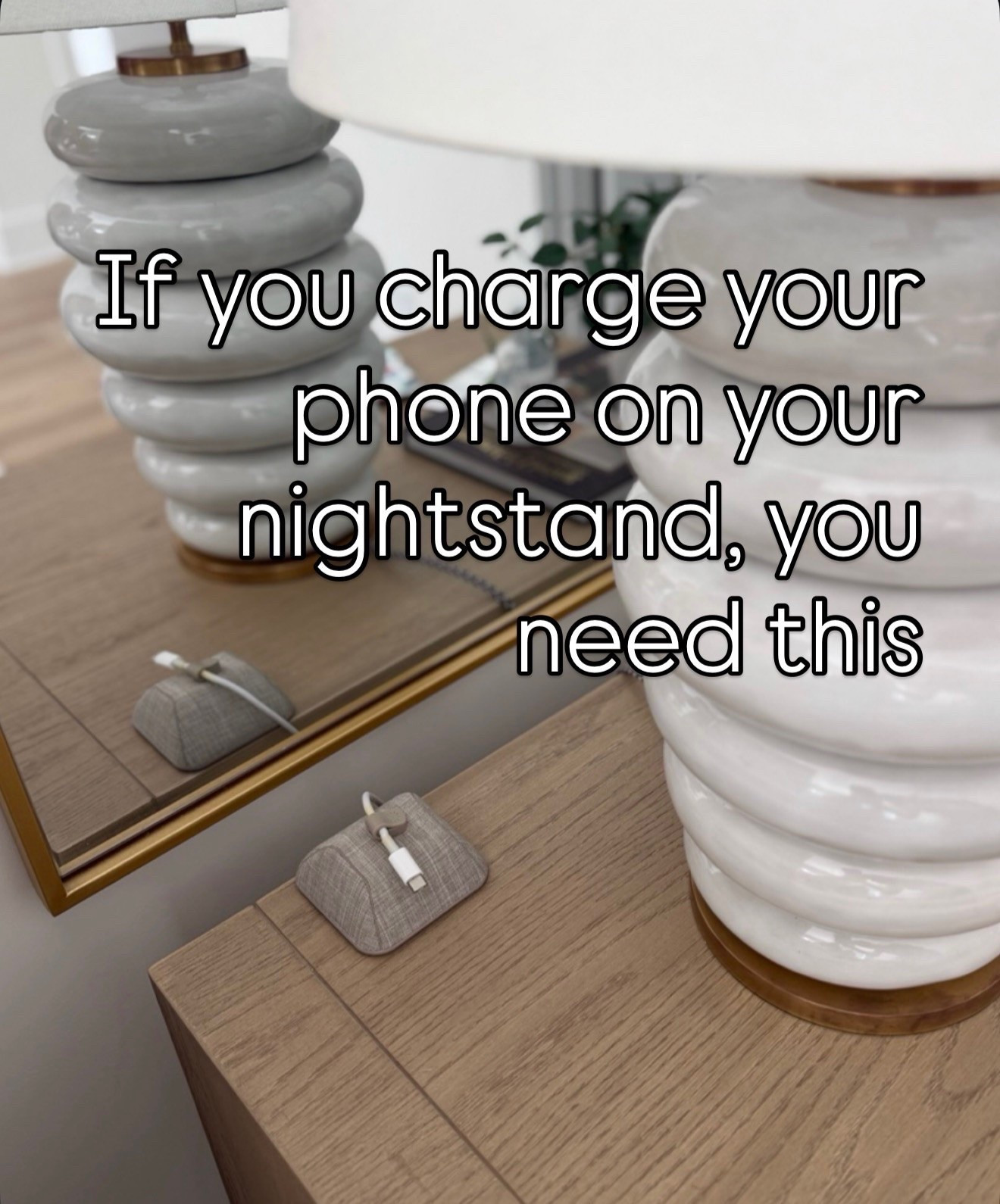 This little charger holder is one of those simple things that makes a nightstand feel so much neater. It keeps your charging cable exactly where you need it instead of constantly slipping behind the furniture, and once you start using it, you’ll wonder why you didn’t get one sooner.

charger holder, cable organizer, phone charger organizer, nightstand organization, bedside essentials, home organization, cable management, bedroom organization, Amazon home find, everyday home, annabrstyle

#LTKHome #LTKdayinmylife #LTKOver40