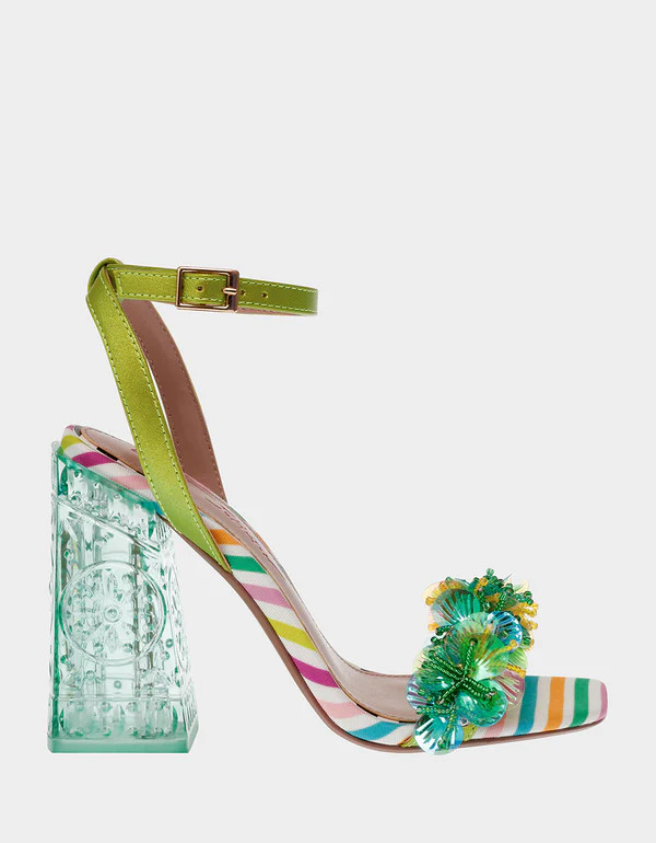 QUINTA GREEN MULTI | Betsey Johnson