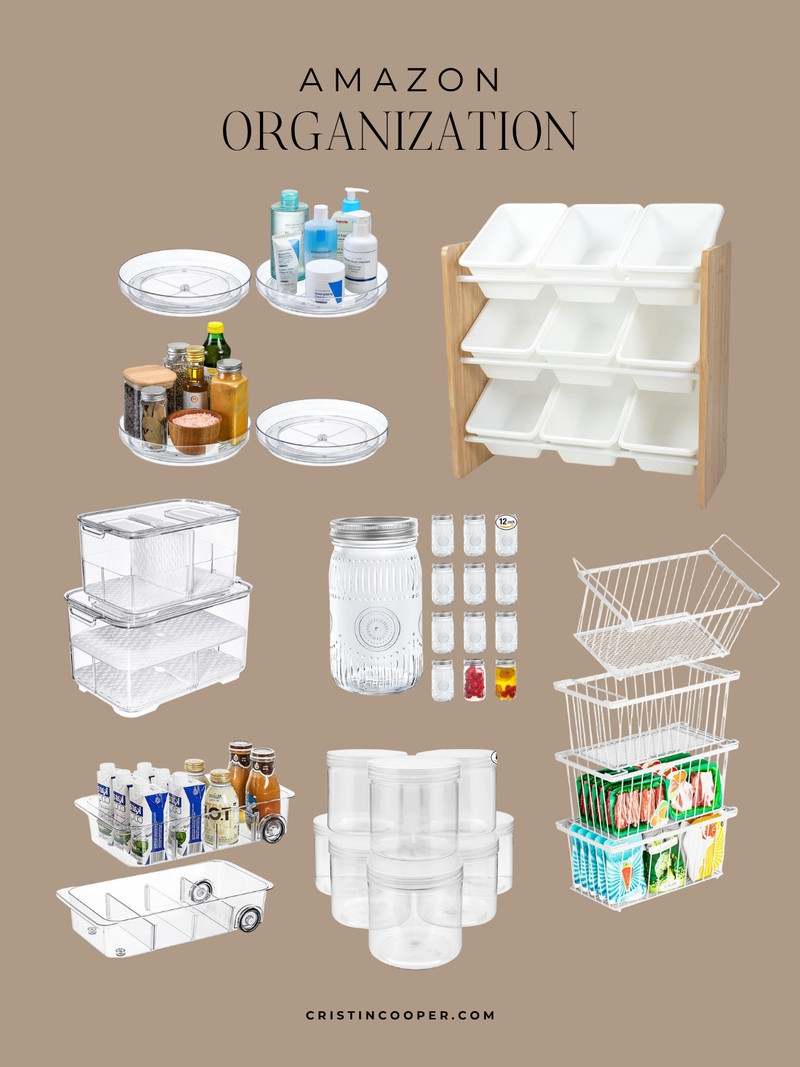 Organization items for the kitchen from Amazon 

 #LTKHome