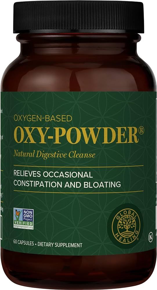 Global Healing Oxy-Powder Colon Cleanse & Detox Cleanse, Constipation Relief for Adults, Bloating... | Amazon (US)