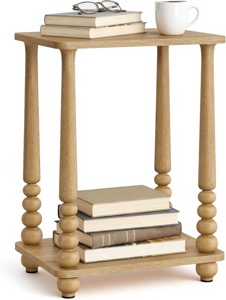 VASAGLE Mariel Collection - Side Table, Accent Nightstand for Small Spaces, Rectangular End Table... | Amazon (US)
