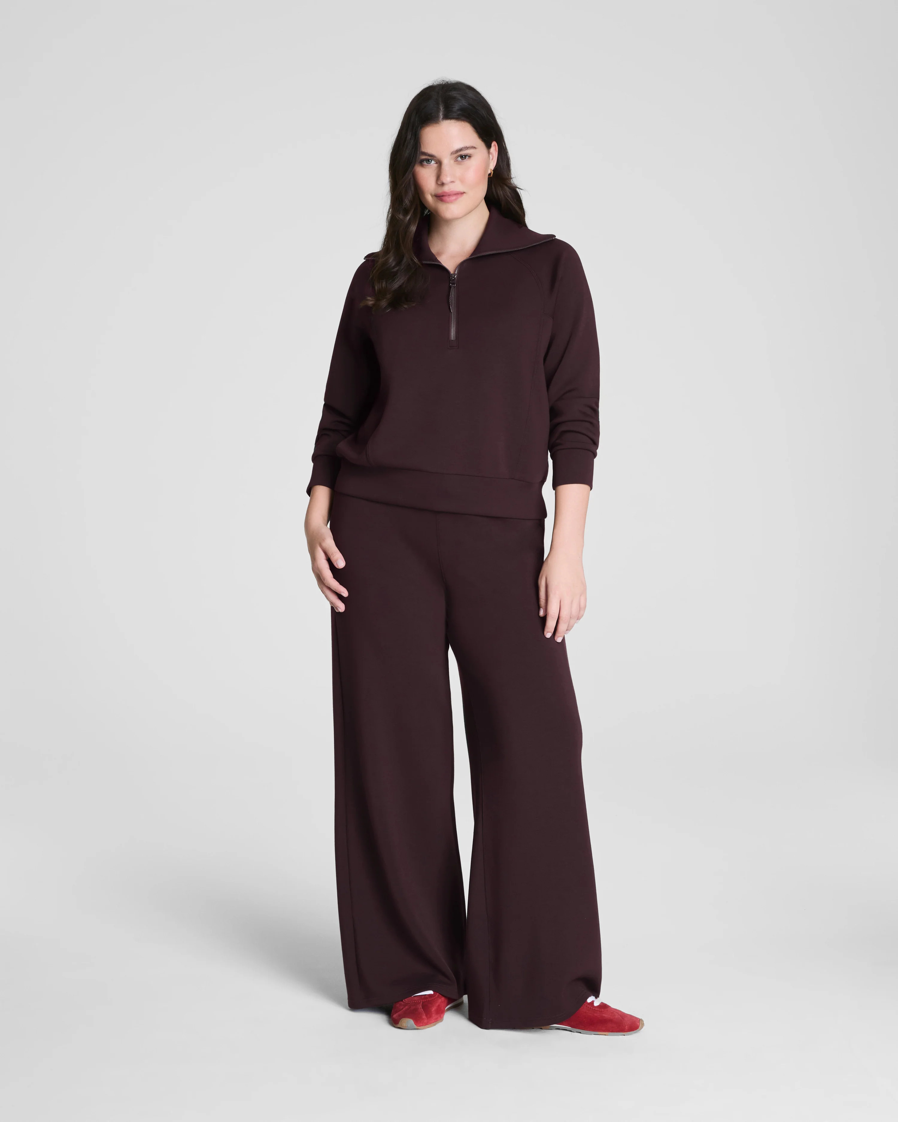AirEssentials Lightweight Half Zip Sweatshirt | SPANX | Spanx