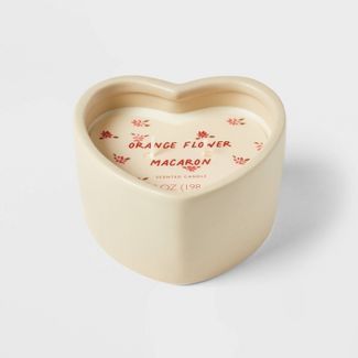 7oz Glossy Glaze Heart Shaped Ceramic Cream - Threshold™ | Target