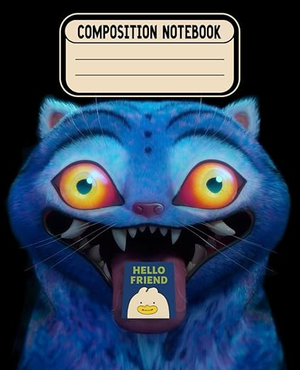 Composition Notebook: 100+ College Ruled K-Pop’s De-mons Hunter's Tiger Pages Size 7.5x9.25 for... | Amazon (US)