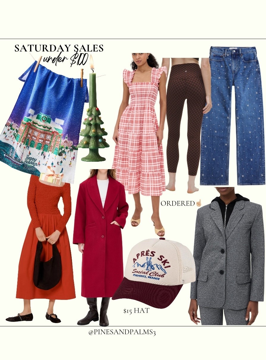 Saturday sales 

#LTKFindsUnder100 #LTKHoliday #LTKFindsUnder50