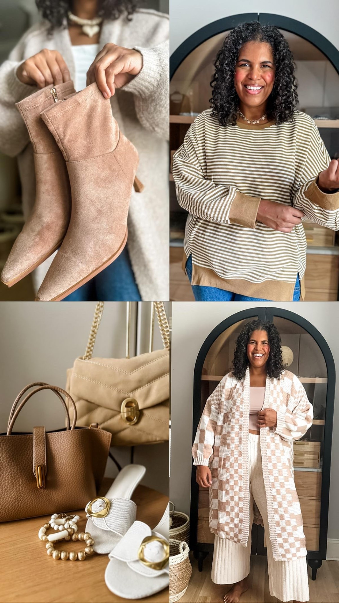 Loving these cozy and stylish neutral fall pieces from Amazon. Perfect for a comfy yet chic look. Wearing size xxl in all. #fallfashion #amazonfinds

#LTKFindsUnder100 #LTKPlusSize #LTKFindsUnder50