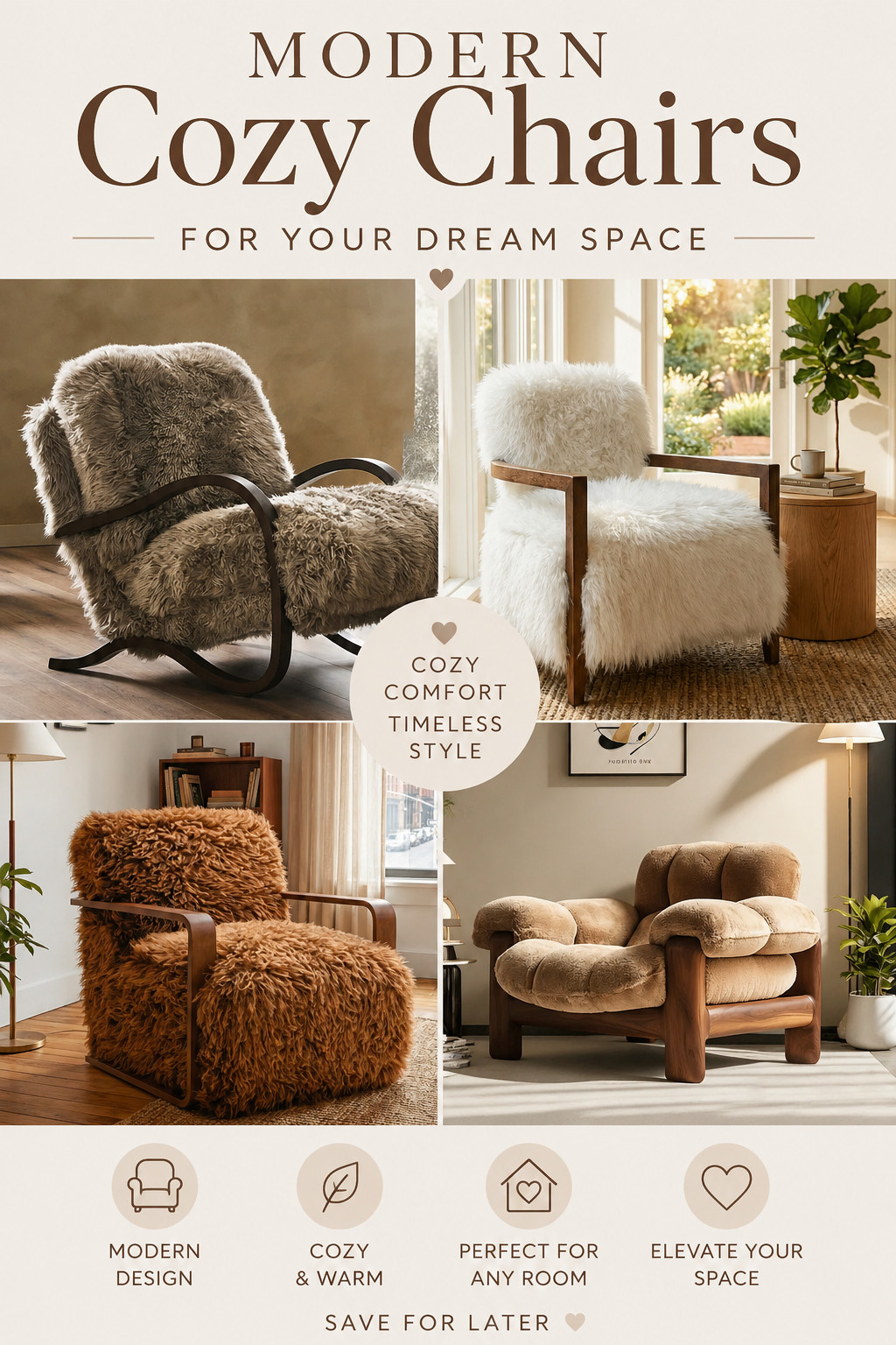 Minimalist Chairs That Instantly Upgrade Your Living Room 😍✨
If you want your home to look like a Pinterest dream this fall, start with these Wayfair accent chairs. Think soft textures, clean lines, and luxe finishes like velvet, leather, and faux fur. These pieces bring that high-end, designer feel to your living room while keeping it cozy and inviting all season long.

#livingroominspo #wayfairdecor #accentchairfinds #minimalisthome #fallinspo #cozyminimalism #luxehome #homedetails #interiordesign #homeinspiration #velvetdecor #leatherfurniture #fauxfurdecor #cozyspace #fallstylehome #pinteresthomeideas #affordabledecor #homeupgrade #moderncozy 

 #LTKSeasonal #LTKHome #LTKSaleAlert