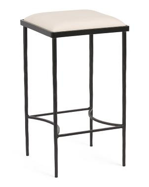 28x15 Hammered Metal Counter Stool | TJ Maxx