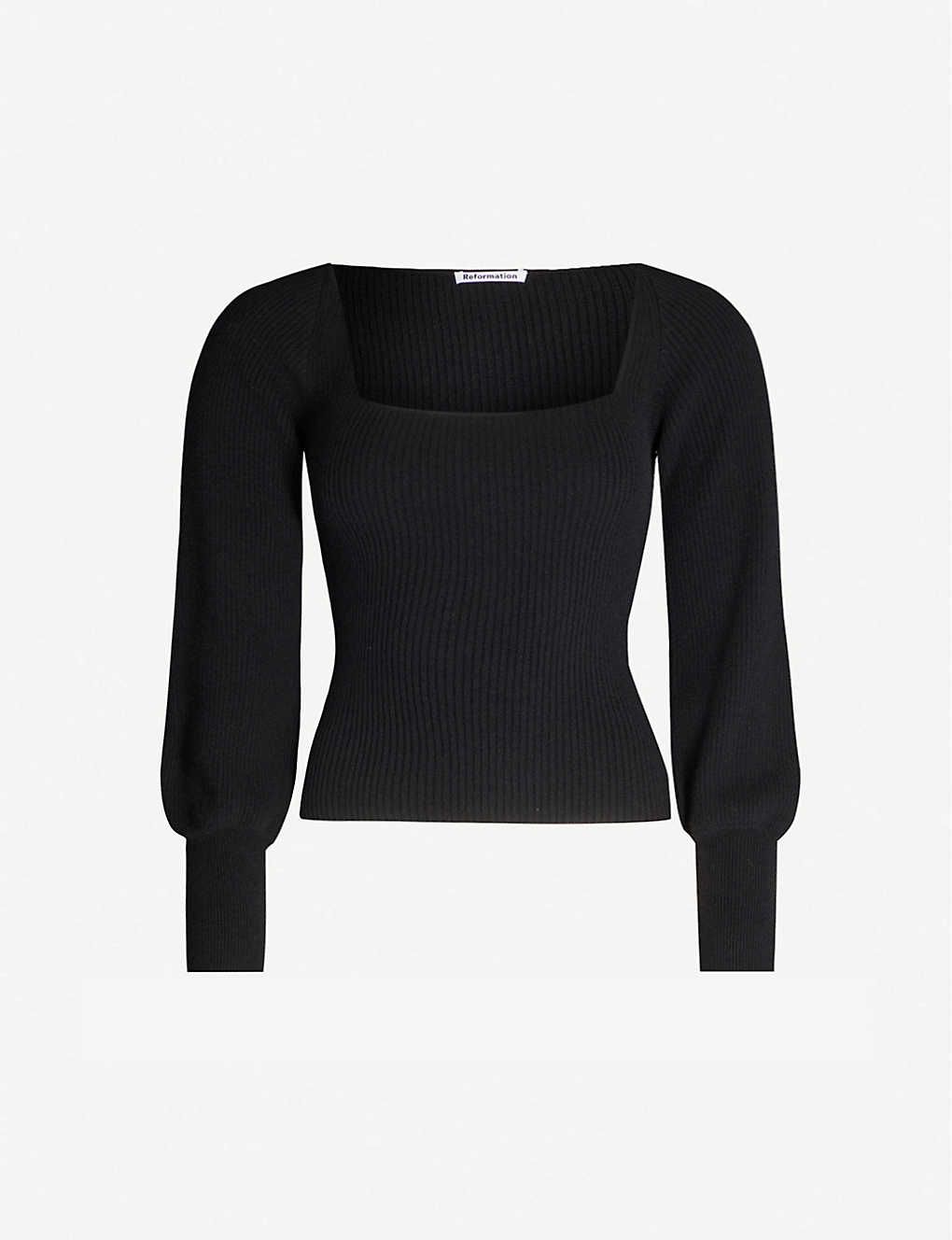 Isabel recycled wool and cashmere-blend jumper | Selfridges