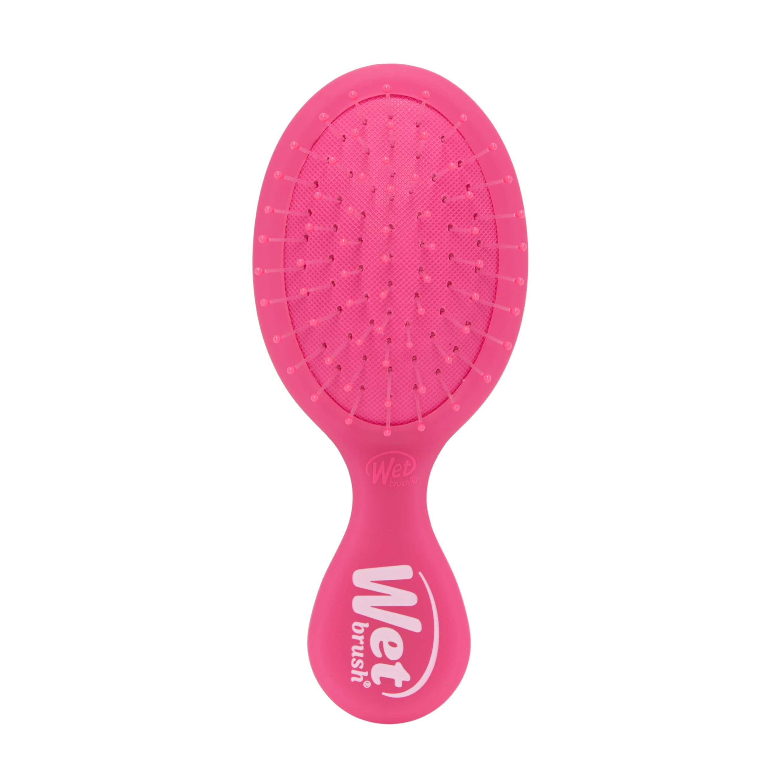 Wet Brush Mini Detangler Hair Brush, Pink Frost, Detangling Travel Hairbrush, Ultra-Soft IntelliF... | Amazon (US)