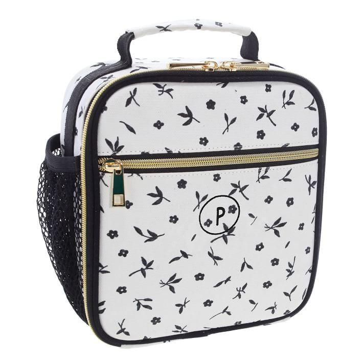 Emily &amp;amp; Meritt Ivory Ditsy Recycled Classic Lunch Box | Pottery Barn Teen