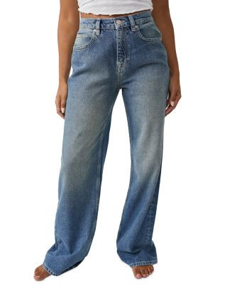 Tinsley Baggy High Rise Jeans in Hazey Blue | Bloomingdale's (US)