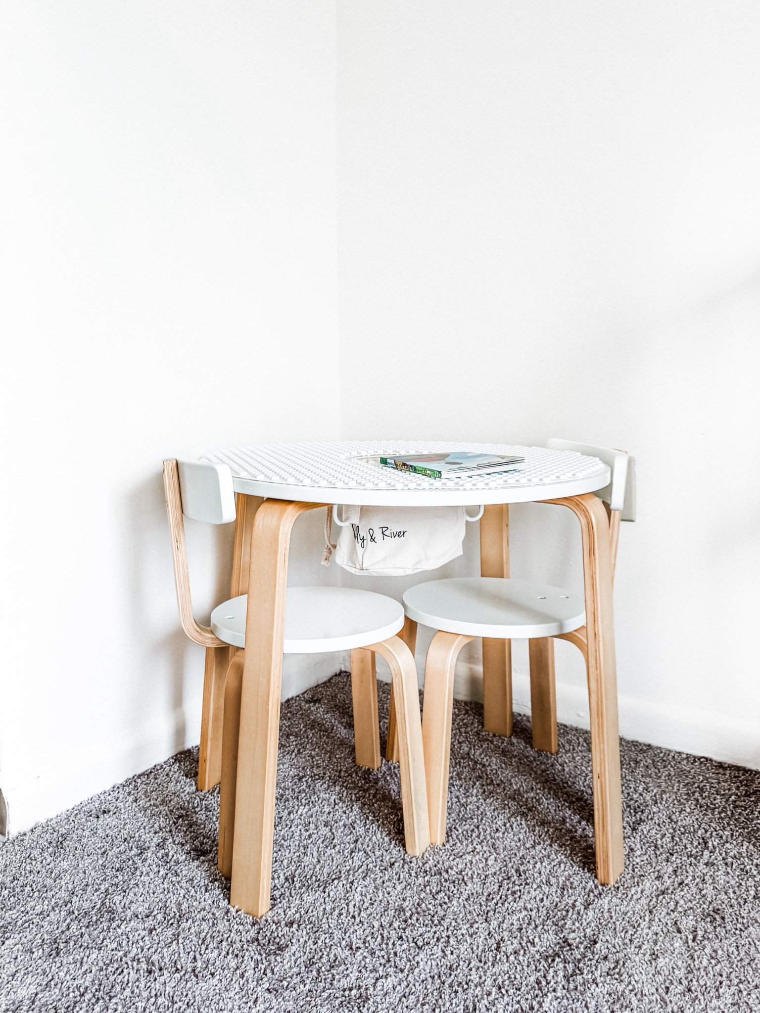 out with the old (ikea flisat table)✌🏼and in with the new (lily & river multi-functional table) 👋🏼

our new home is 95% carpet so sensory bins messes are going to be hard to contain and keep up with indoors. 

but that doesn’t mean I’m going to stop allowing them altogether; they’re very beneficial and fun, so I’m just going to keep it on our patio to play with! 

for their playroom they were #gifted this 3-in-1 activity and sensory table which I equally love! the tabletop itself is dry-erase friendly, and stain resistant. 

it has a removable/reversible mat for LEGO’s and comes with 3 different sized canvas pouches that attach to the middle of the table for built-in storage. 

plus, it blends effortlessly with the Montessori-inspired environment I created for them in our home 🤍

#LTKHome #LTKBacktoSchool #LTKKids