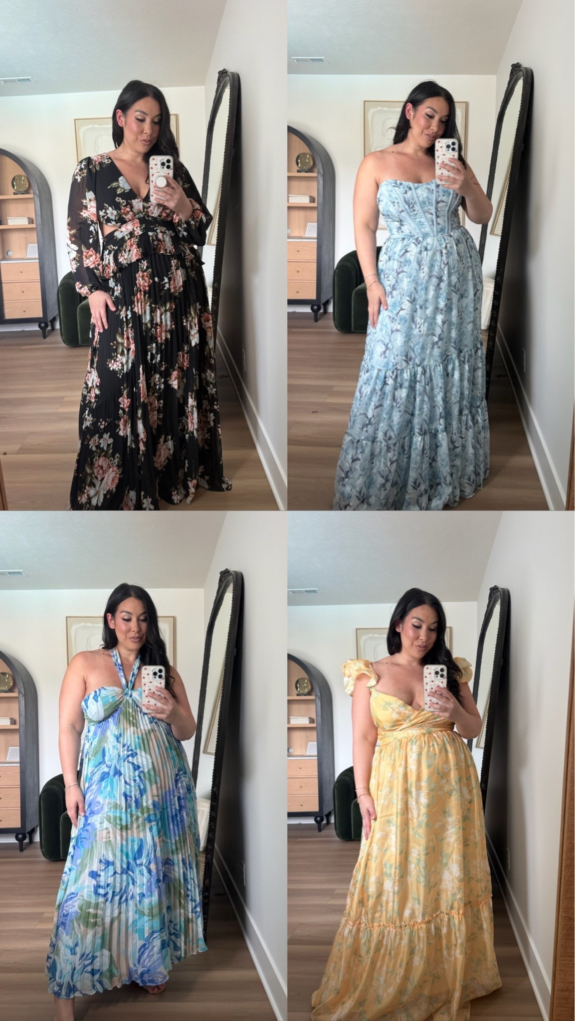 Midsize wedding guest dress!
Size XL
-
Flowy wedding guest dress, spring wedding guest dress, dresses with sleeves, floral dress, black tie wedding guest dress, lulus wedding guest dress

#LTKMidsize #LTKWedding #LTKSeasonal