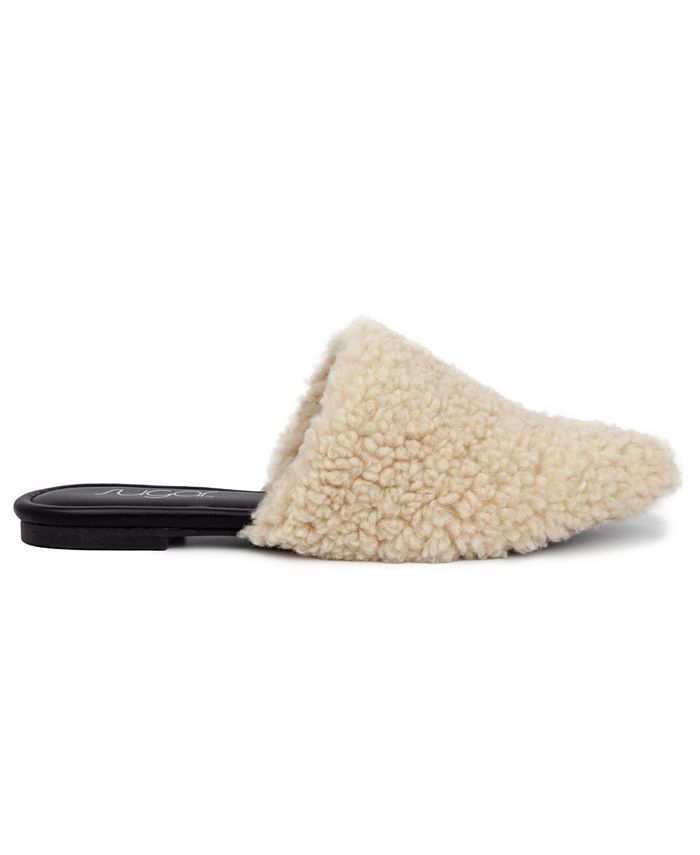 Sugar Women's Actly Sherpa Mules & Reviews - Mules & Slides - Shoes - Macy's | Macys (US)