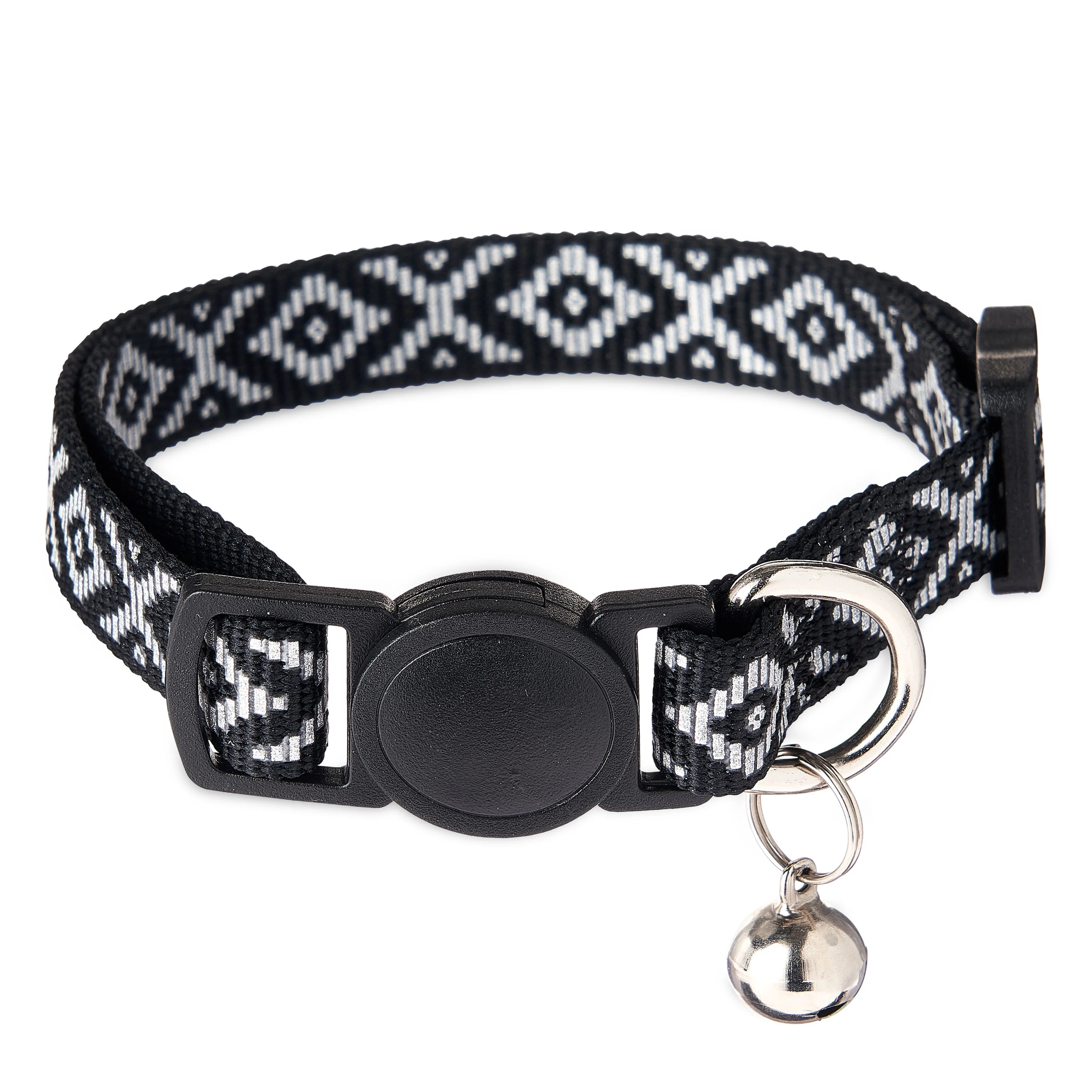 Vibrant Life Reflective Geo Pattern Cat Collar, One Size Fits Most | Walmart (US)