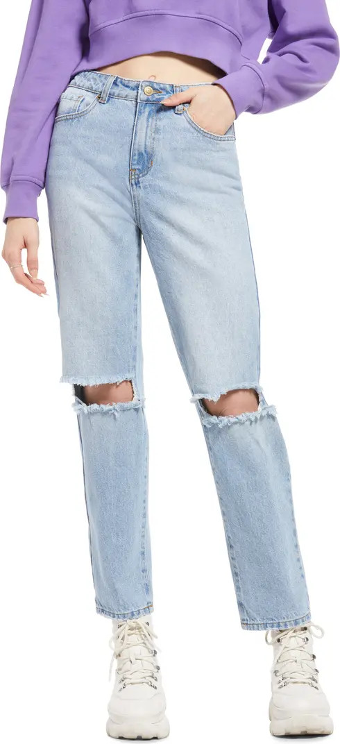 Slashed Mom Jeans | Nordstrom