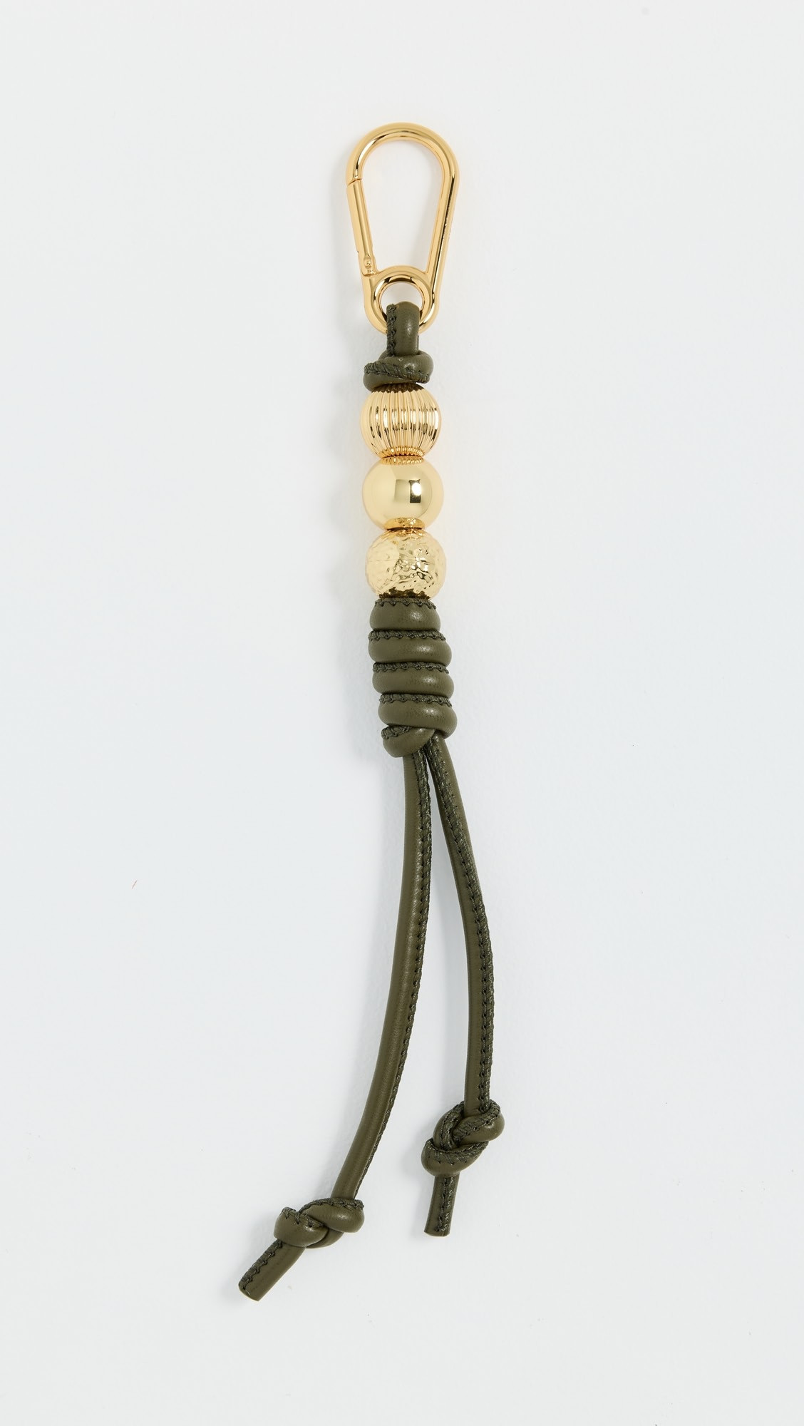 Faux Leather 3 Bead Bag Charm | Shopbop