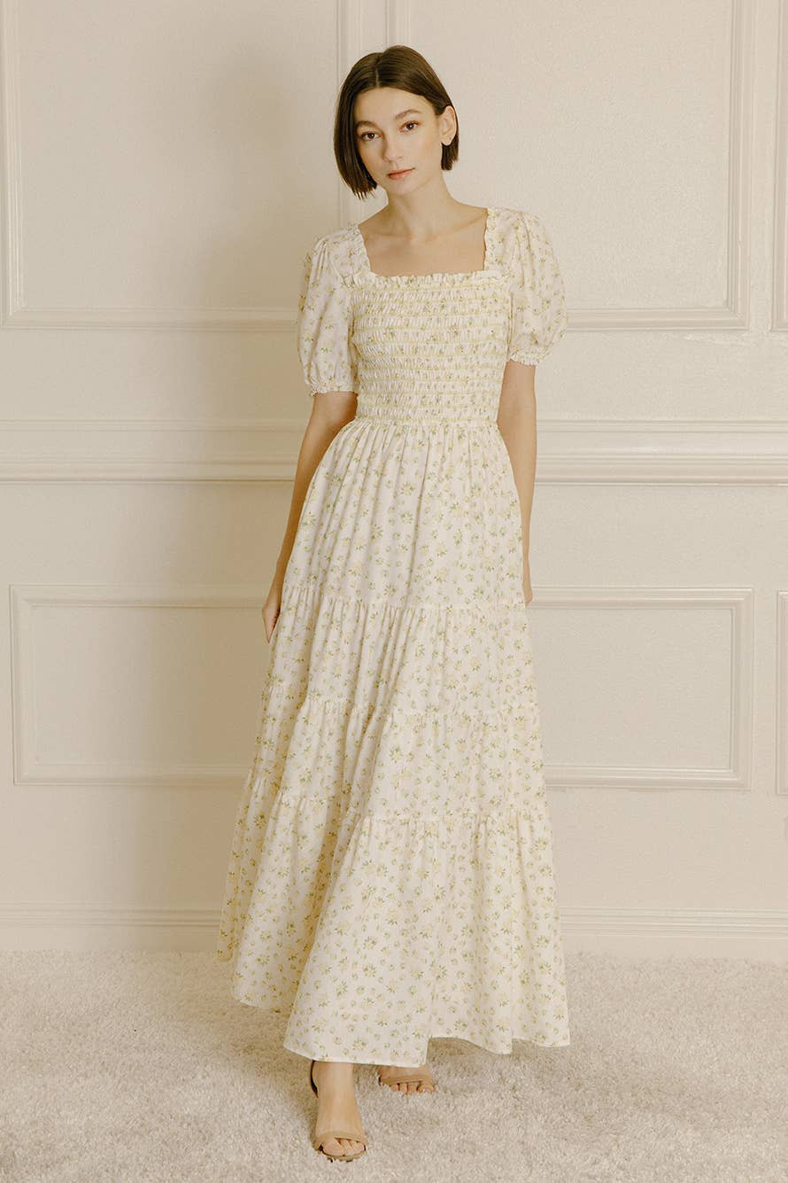 Sweet Nothings Floral Maxi Dress | Lilla & Beth