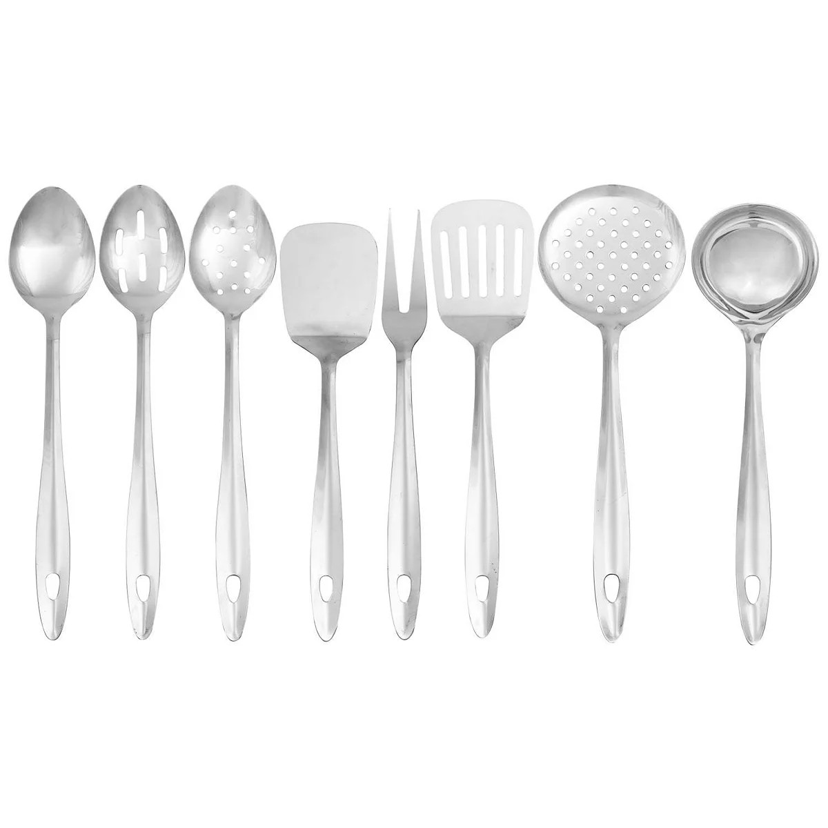 Premium 8-Piece Stainless Steel Kitchen Utensils Set | Kohl's