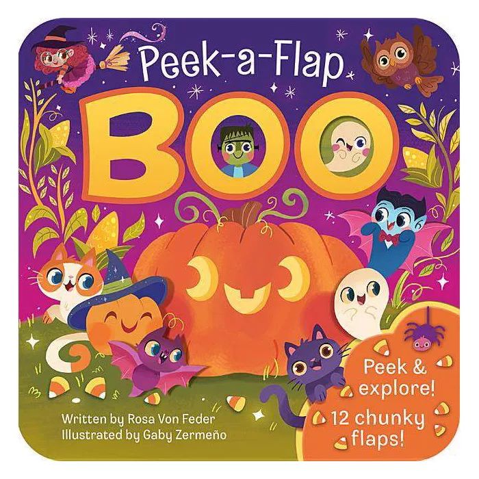 Peek-a-flap Boo (Board Book) (Rosa Vonfeder) | Target
