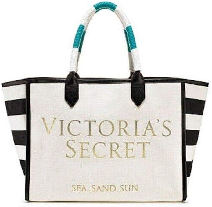 Victoria's Secret Limited Edition Summer Weekend Tote Beach Bag Rope Handle | Amazon (US)