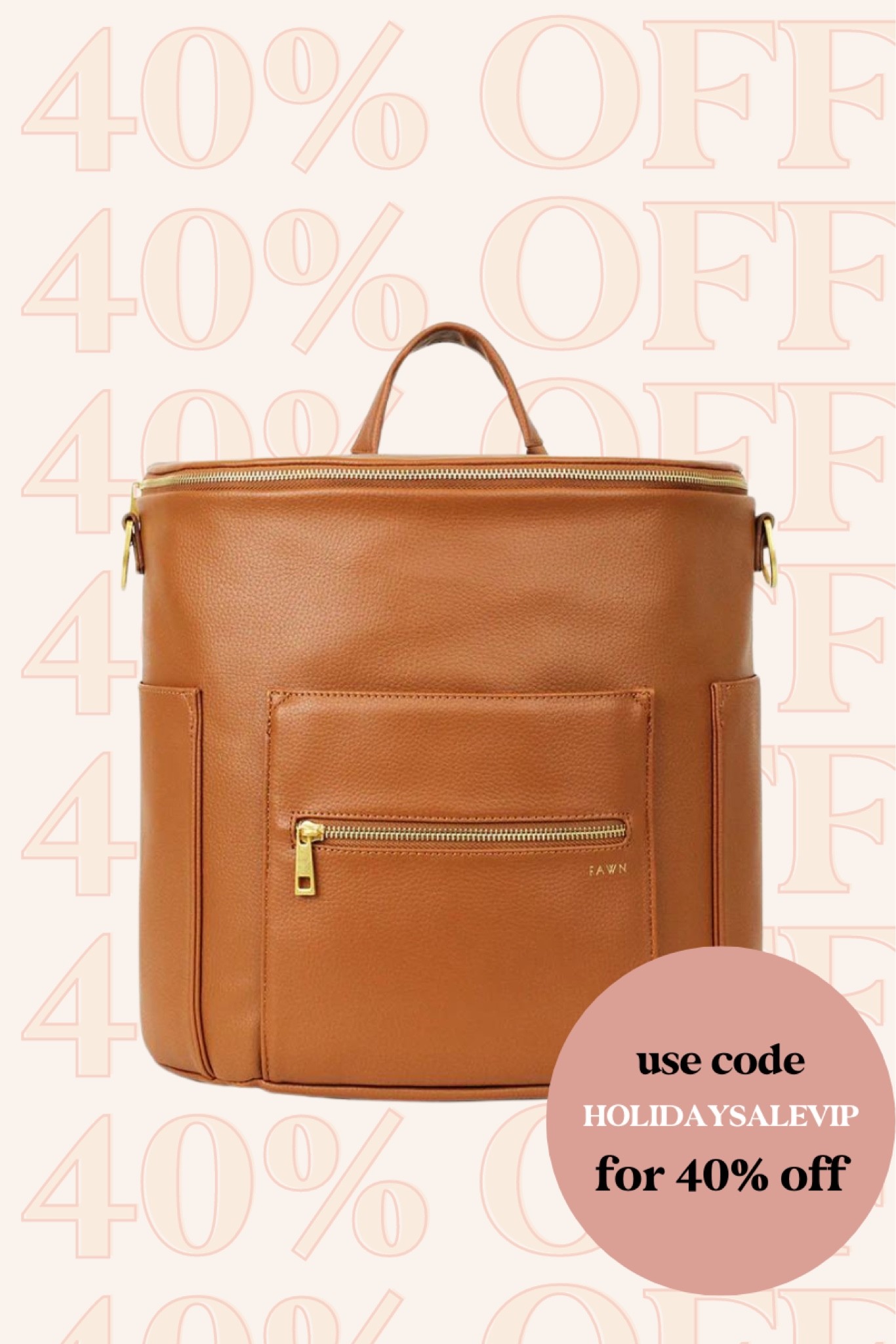 Fawn Design is having their holiday sale! 40% off the best diaper bag ever 🤍 it’s so cute and roomy enough to hold everything my baby girl needs  

#LTKCyberweek #LTKbaby #LTKsalealert