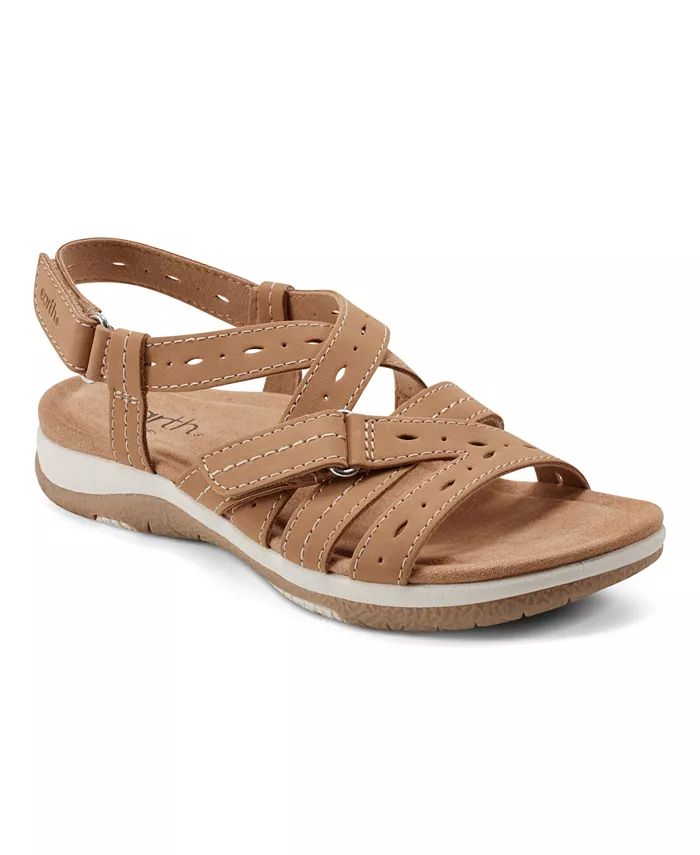 Earth Women's Samsin Strappy Round Toe Casual Sandals - Macy's | Macy's