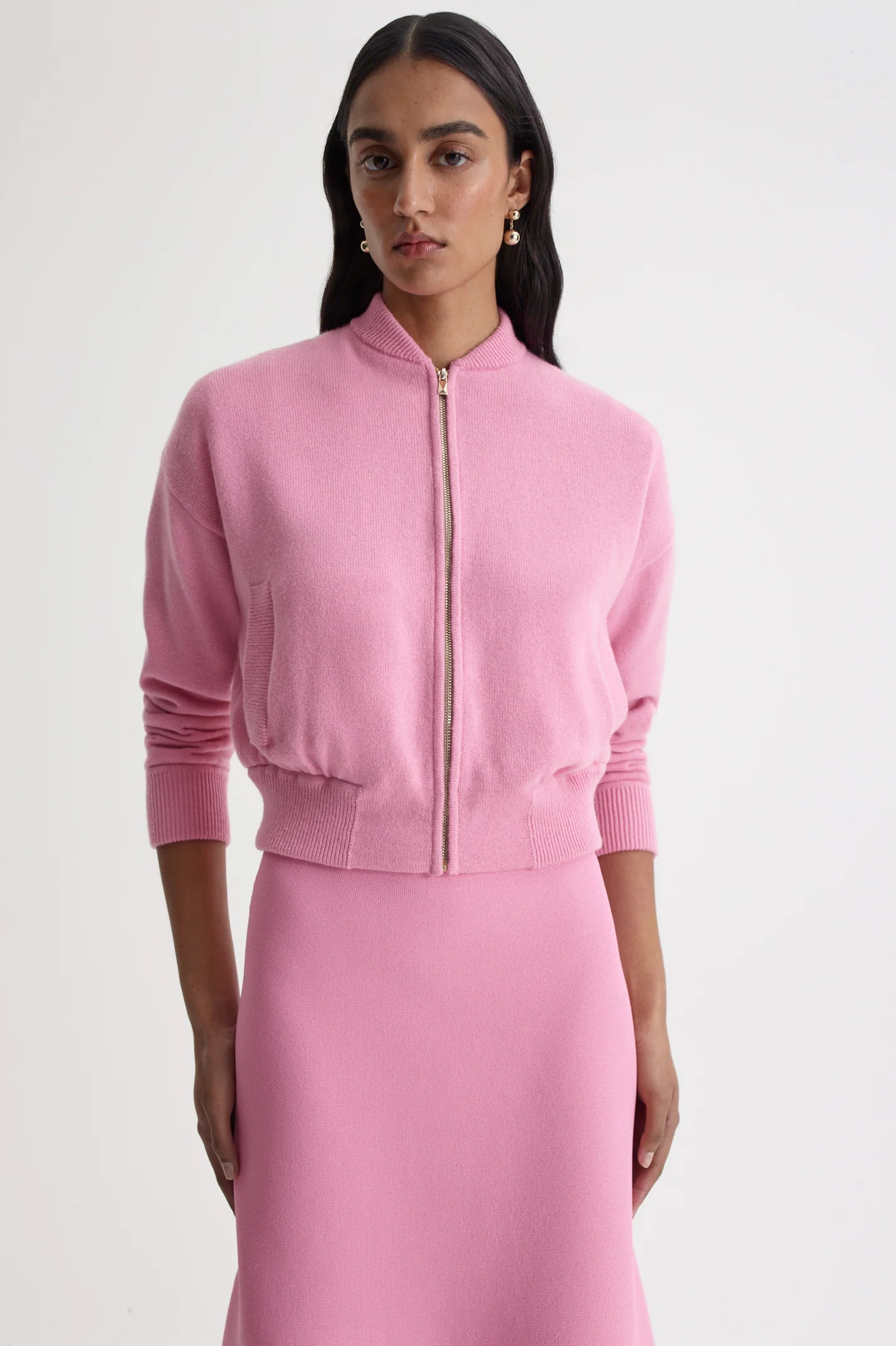 CASHMERE BOMBER - BONBON - Scanlan Theodore | Scanlan Theodore