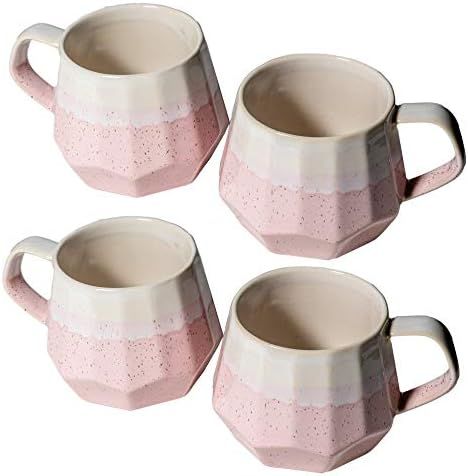 Homvare Porcelain Coffee Mug, Tea Cup for Office and Home Suitable for Both Hot and Cold Beverage... | Amazon (US)