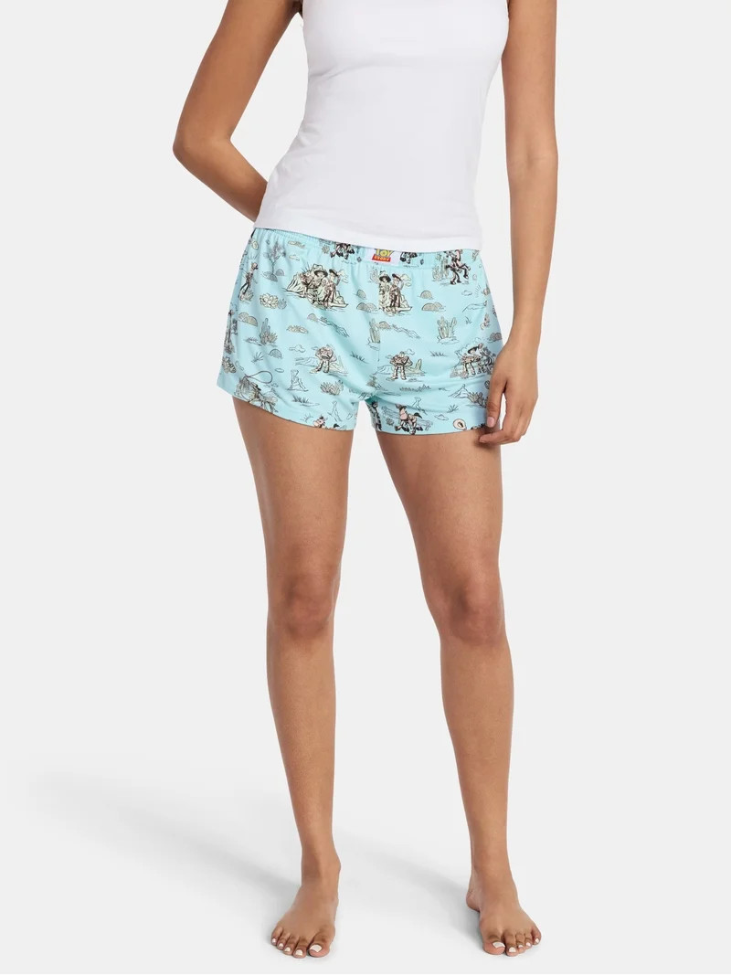 Toy Story Women's Jersey Knit Sleep Shorts, 2-Pack, Sizes XS-3X | Walmart (US)